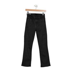 Mother Denim The Insider Crop Black 23